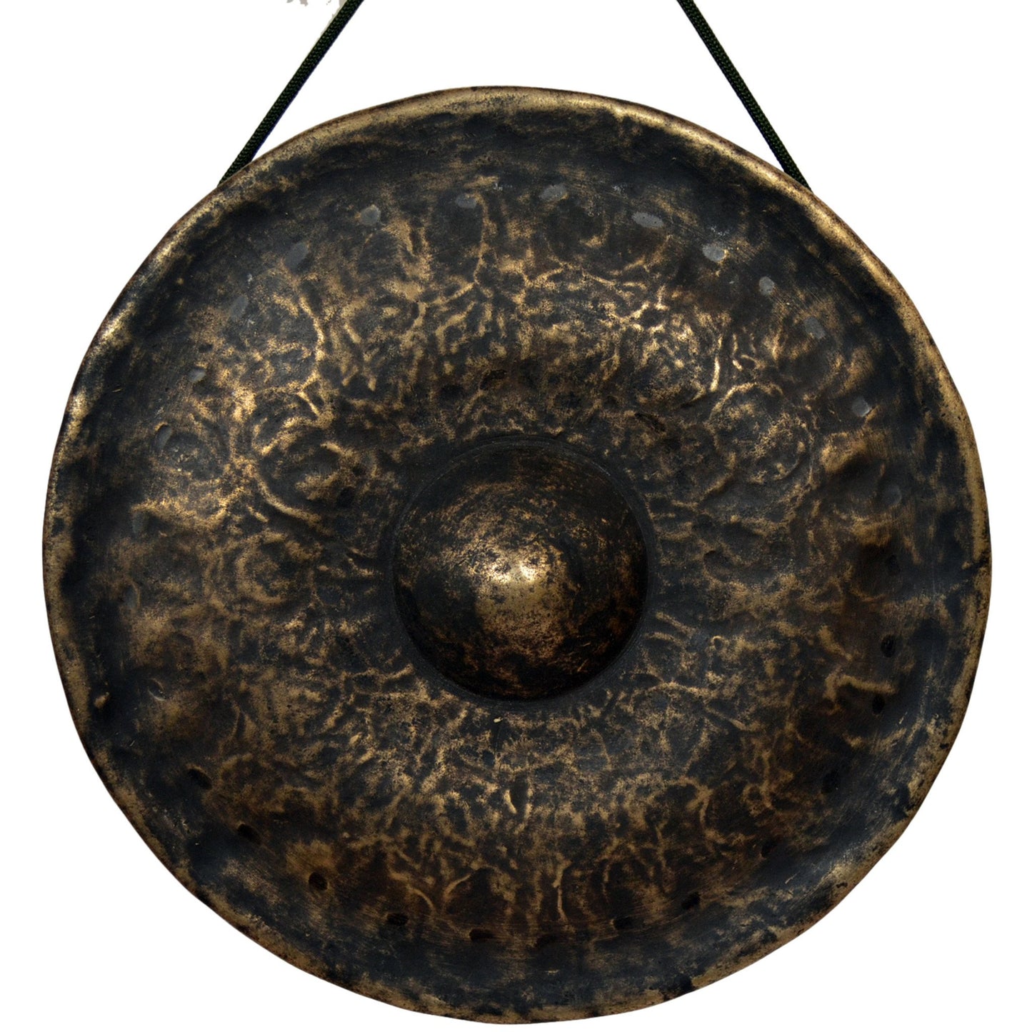 09" Thai Nipple Gong in Antique Finish