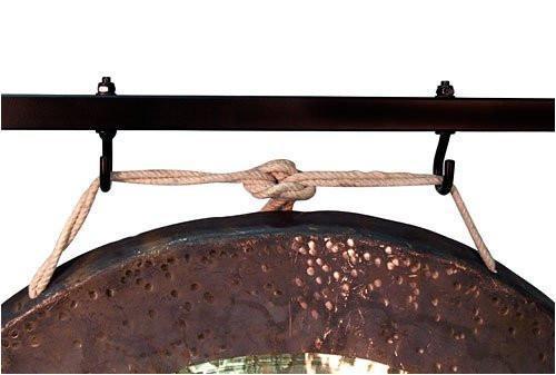 The Gong Shop Large Chinese Gongs with Stand Combos 24" to 34" 24" Wind Gong on Chronos Metal Gong Stand with Mallet