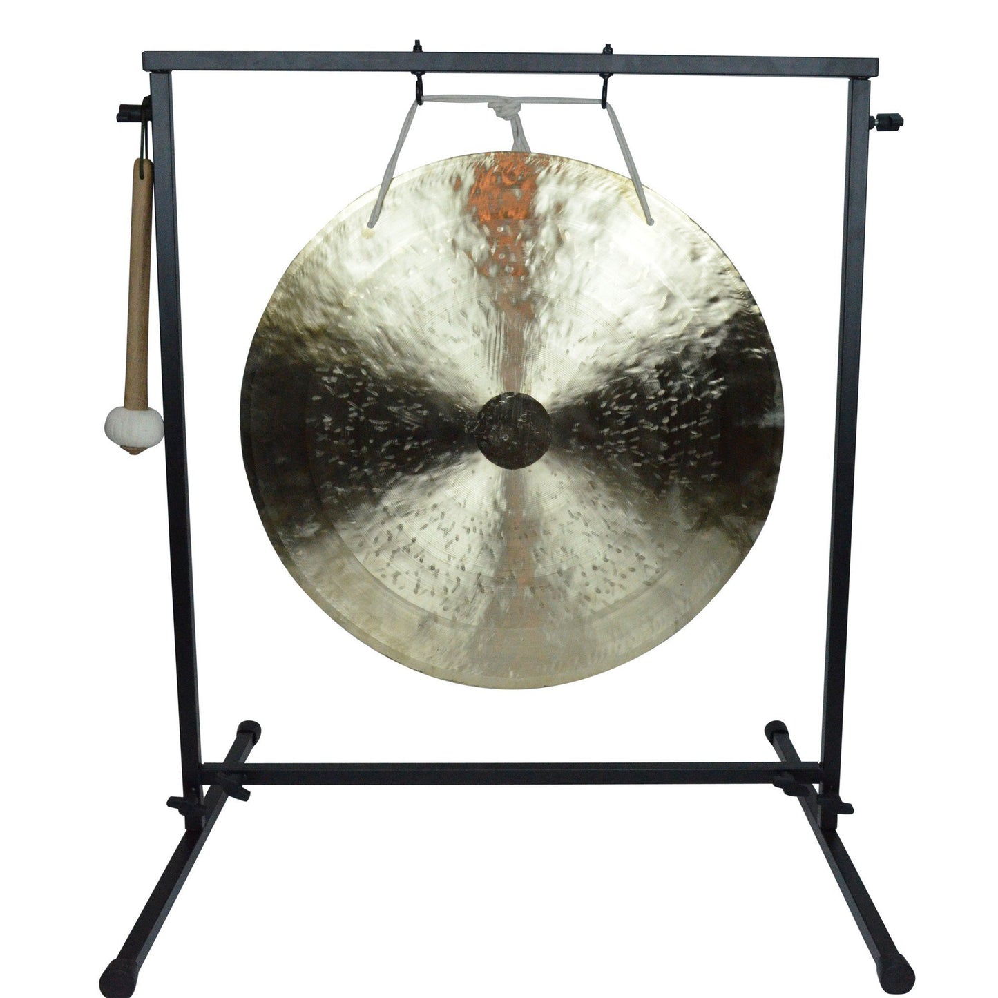 The Gong Shop Large Chinese Gongs with Stand Combos 24" to 34" 24" Wind Gong on Chronos Metal Gong Stand with Mallet