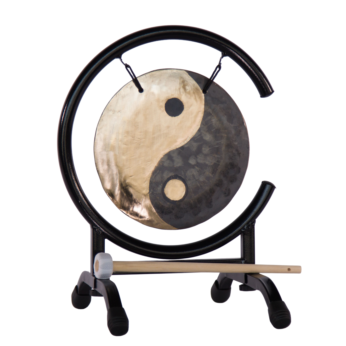 The Gong Shop Yin Yang Wind Gongs on Metal C Stand