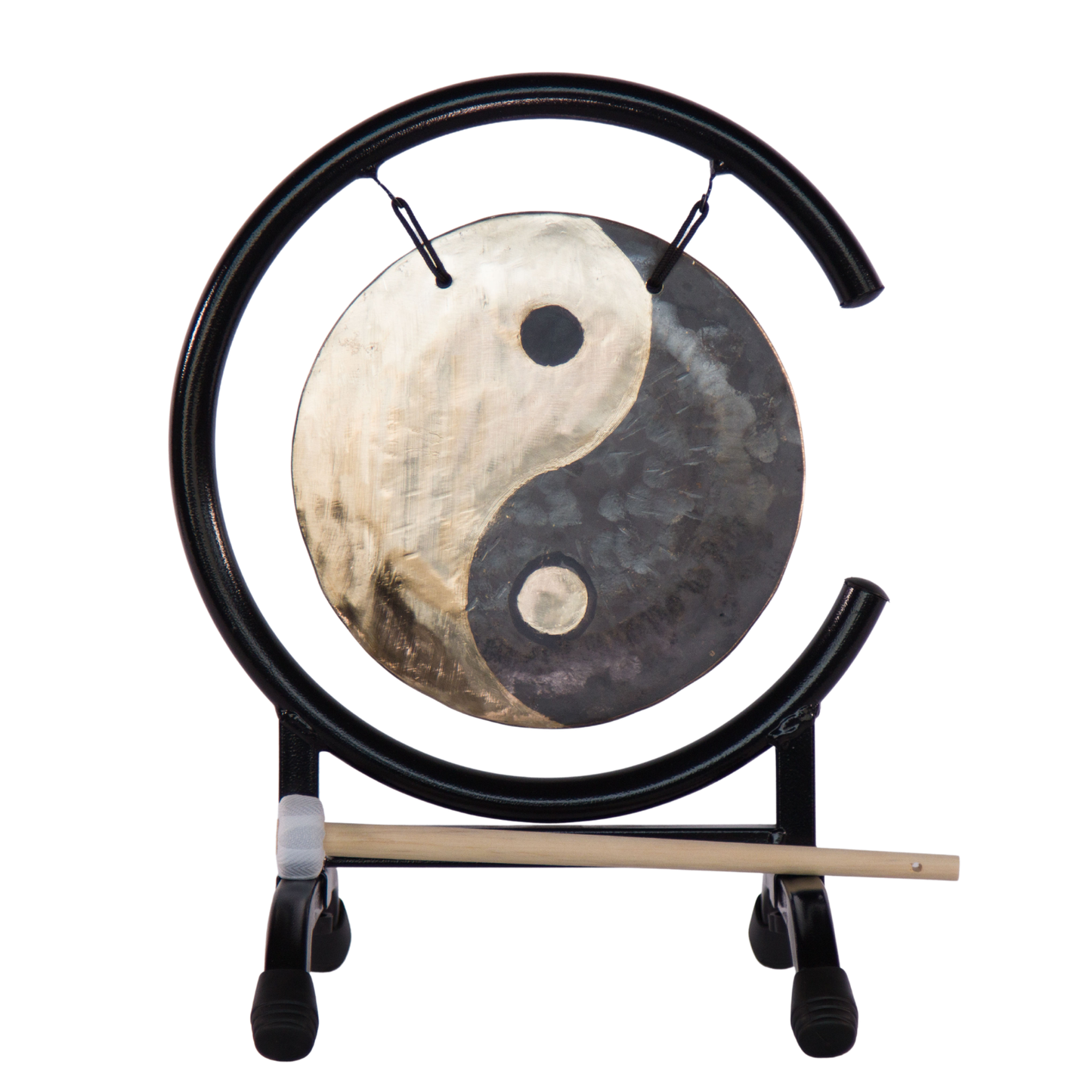 The Gong Shop Yin Yang Wind Gongs on Metal C Stand