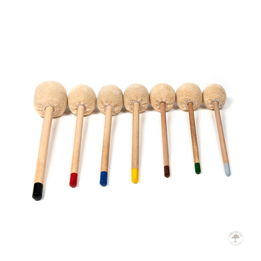 Tone of Life Tone of Life Pro Gong Mallets - Wood Handle Long