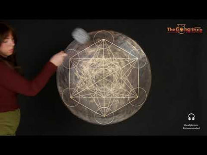 Sacred Geometry Chau Gong - 32" Metatron's Cube