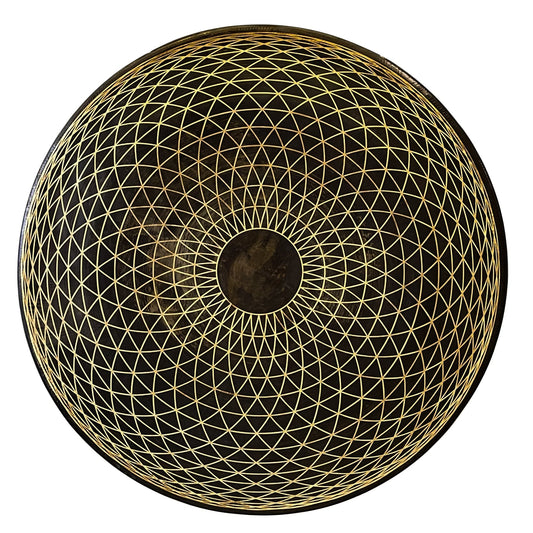 The Gong Shop Sacred Geometry Chau Gong - 32" Hypnotic Eye