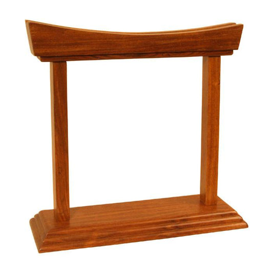 Dobani Gong Accessories Rosewood Gong Stand - holds Gongs up to 18"