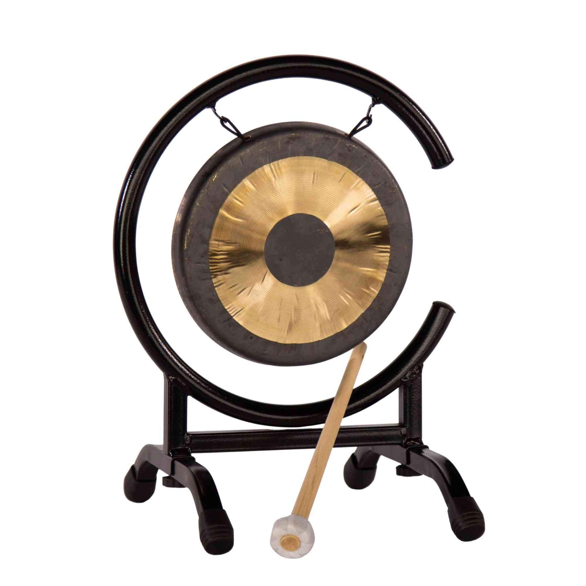 The Gong 6" to 12" Chau Gongs on Metal C Stand