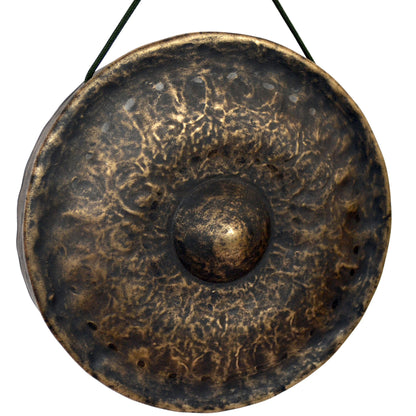 09" Thai Nipple Gong in Antique Finish