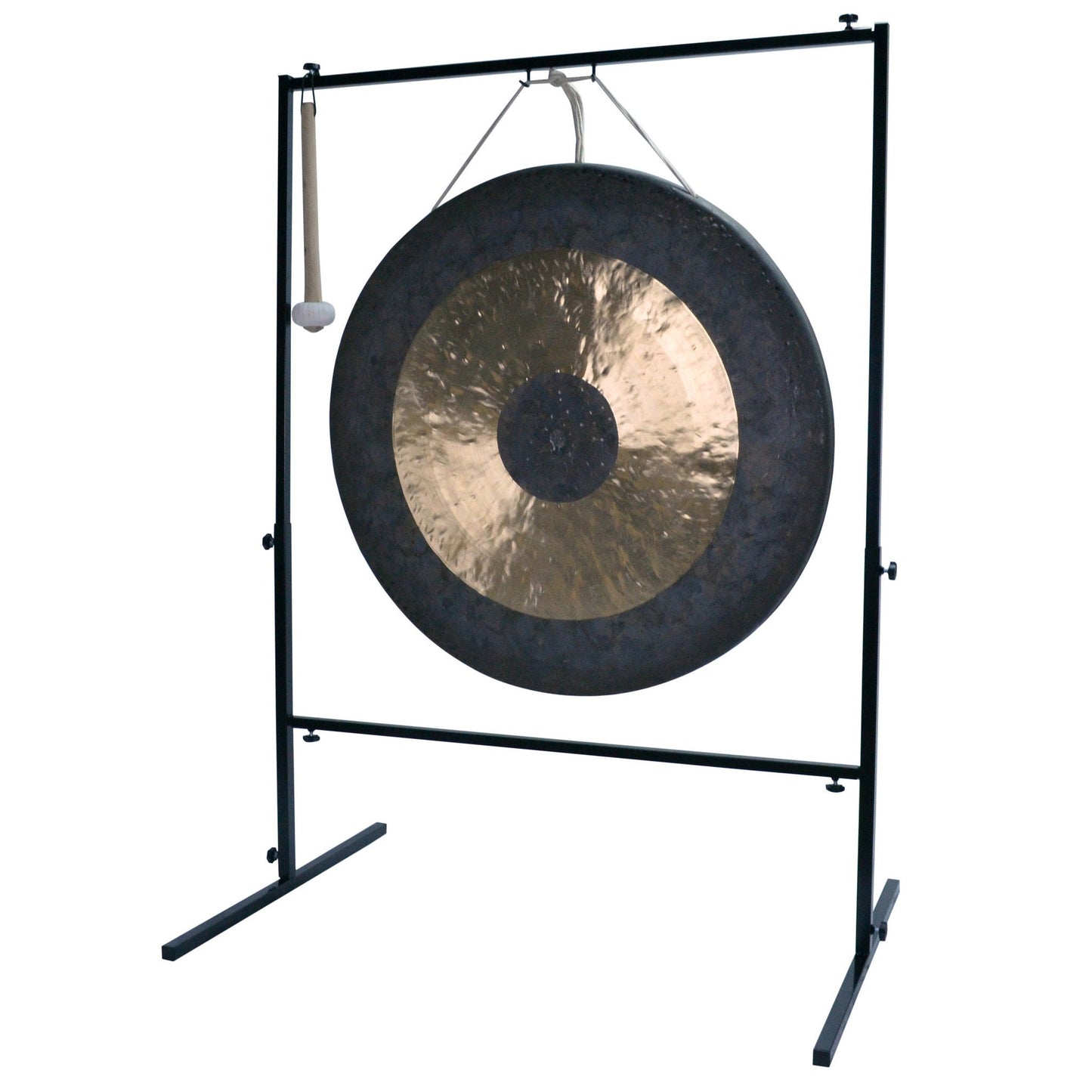 The Gong Shop Huge Chinese Gongs with Stand Combos 36" to 50" 40" Chau Gong on Wuhan Gong Stand with Mallet
